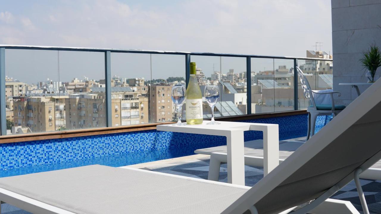 Luxury Rooftop Apartment In Netanya Exteriör bild